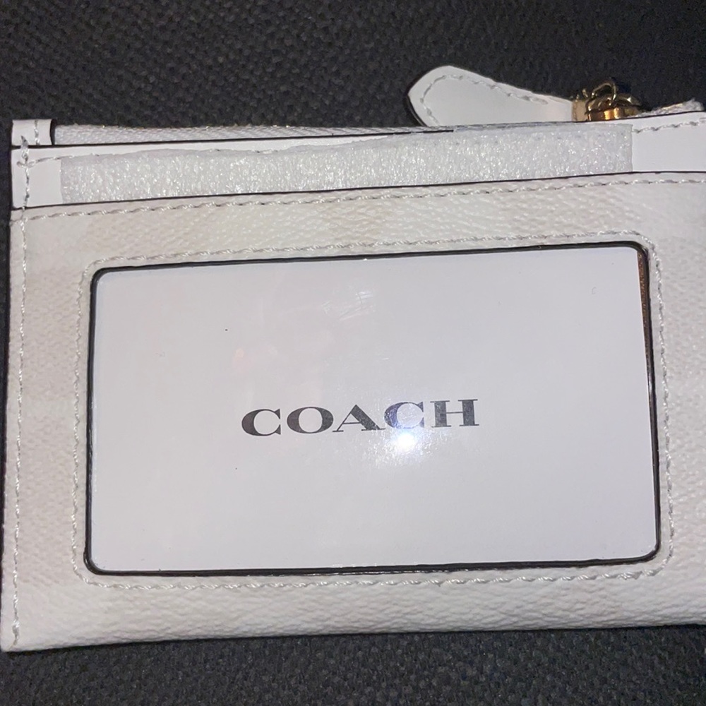 Coach mini card holder